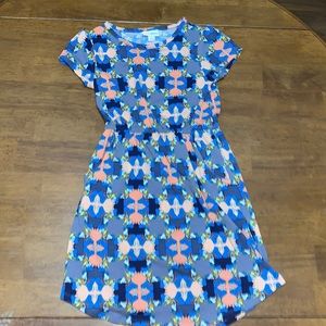 LulaRoe Disney Girls dress Donald Duck size 8